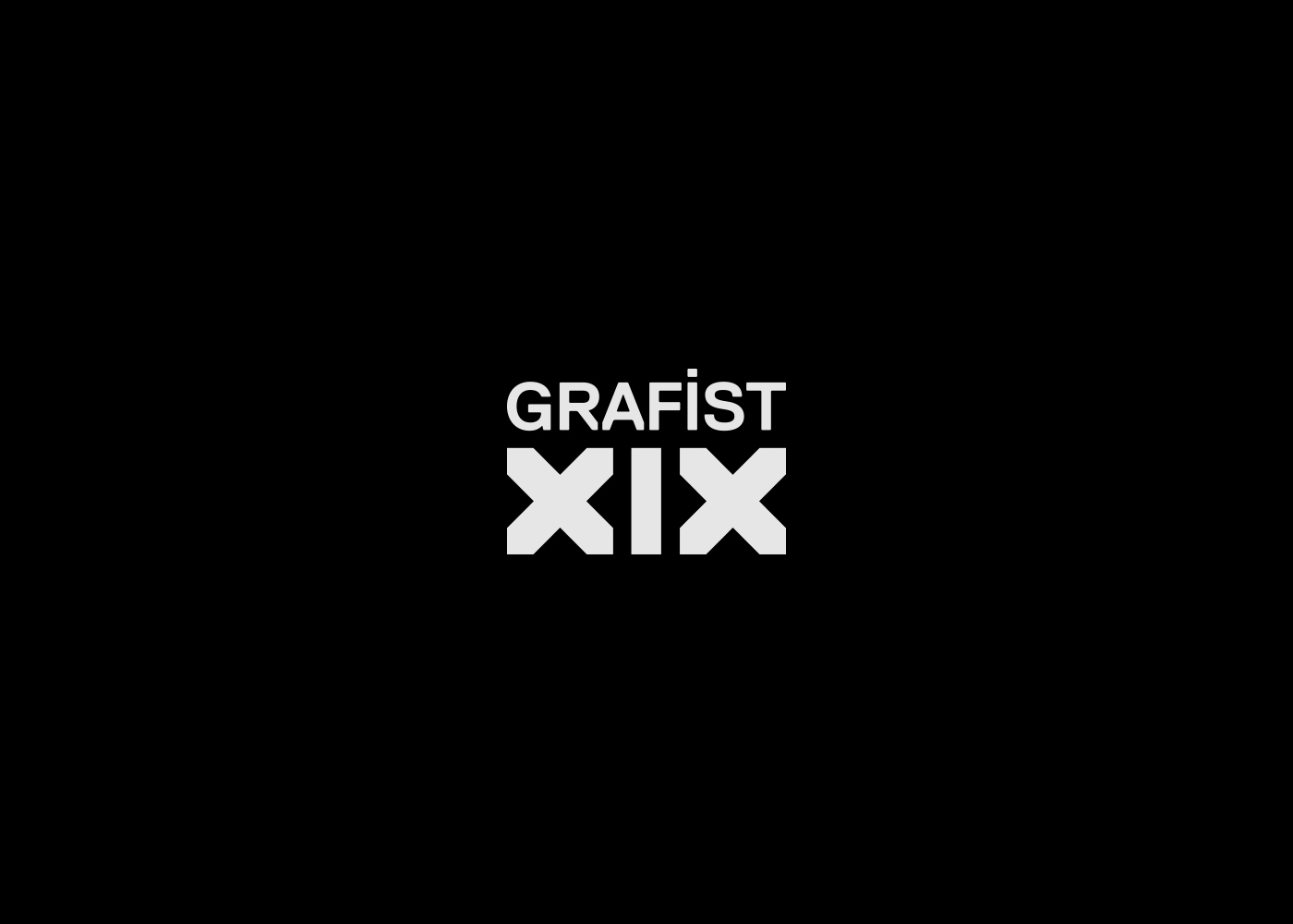 伊斯坦布爾Grafist XIX - 19th視覺識別設計