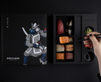 日本料理包裝設計&mdash;&mdash;當魚也有武士精神