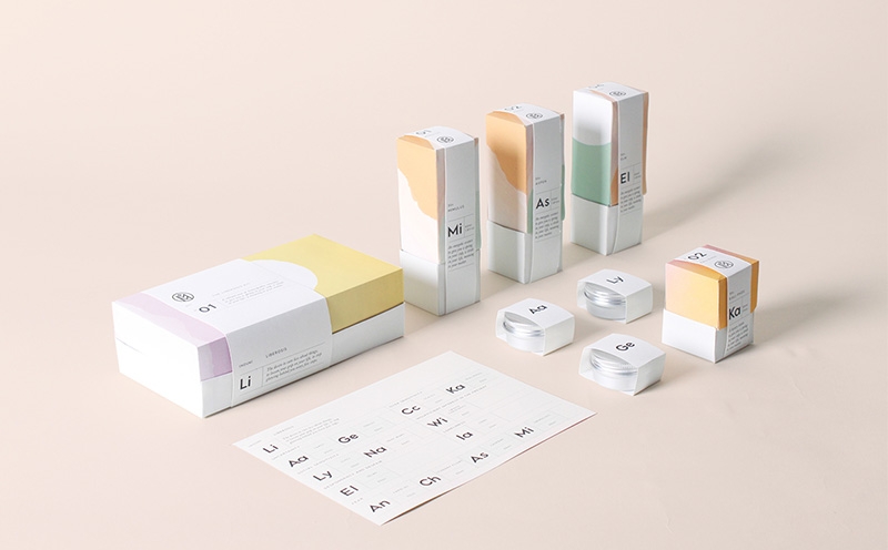 極簡化妝品包裝設計，清潔產品包裝設計，護理產品包裝設計，杭州包裝設計公司