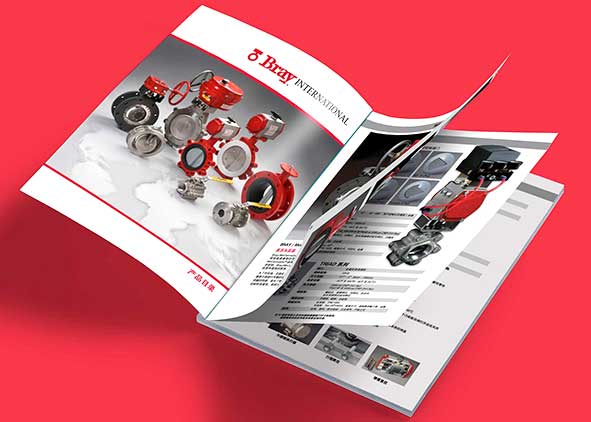 設計畫冊需要突出產品的重點與特性