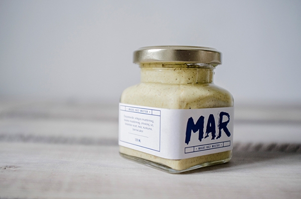 最為刺激的餐飲用品佐料，芥末醬產品包裝設計