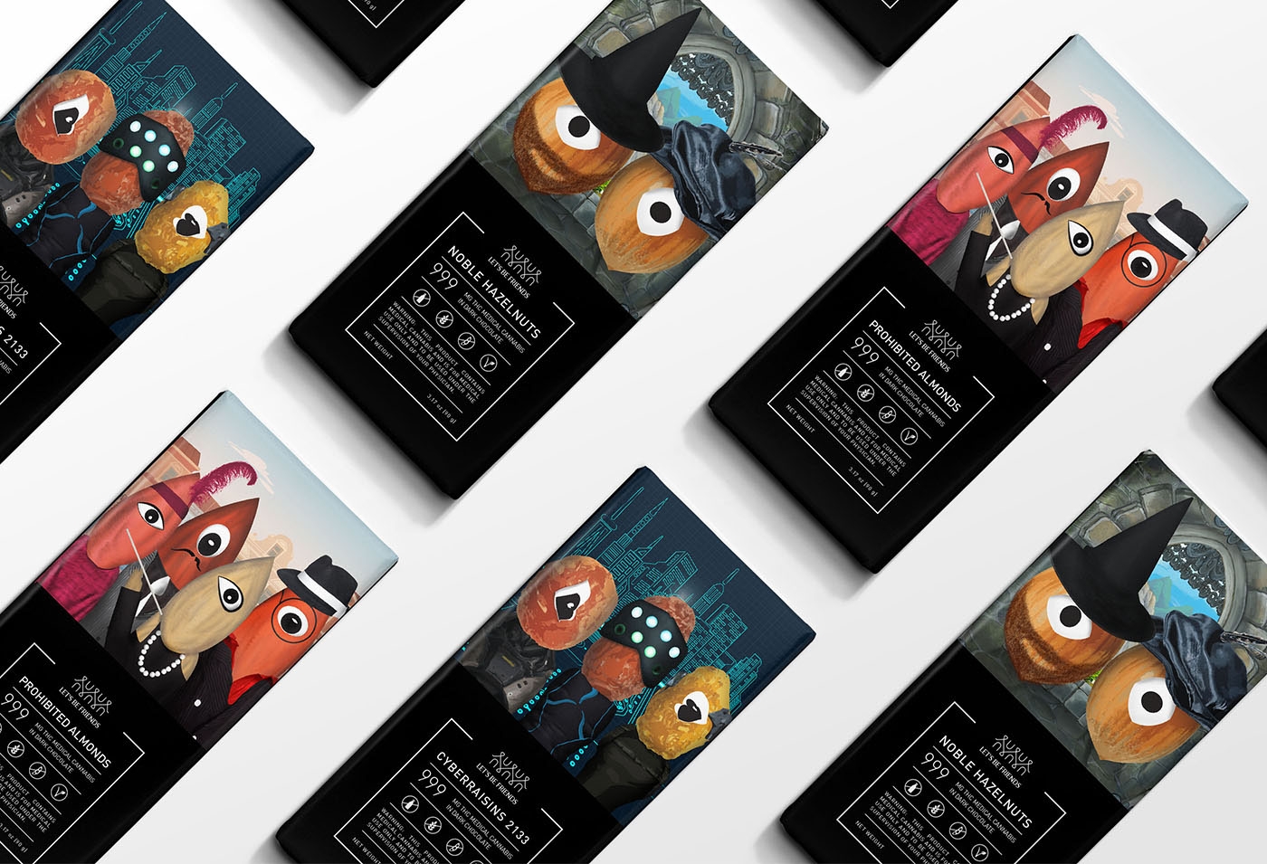 創意休閑食品,巧克力包裝設計