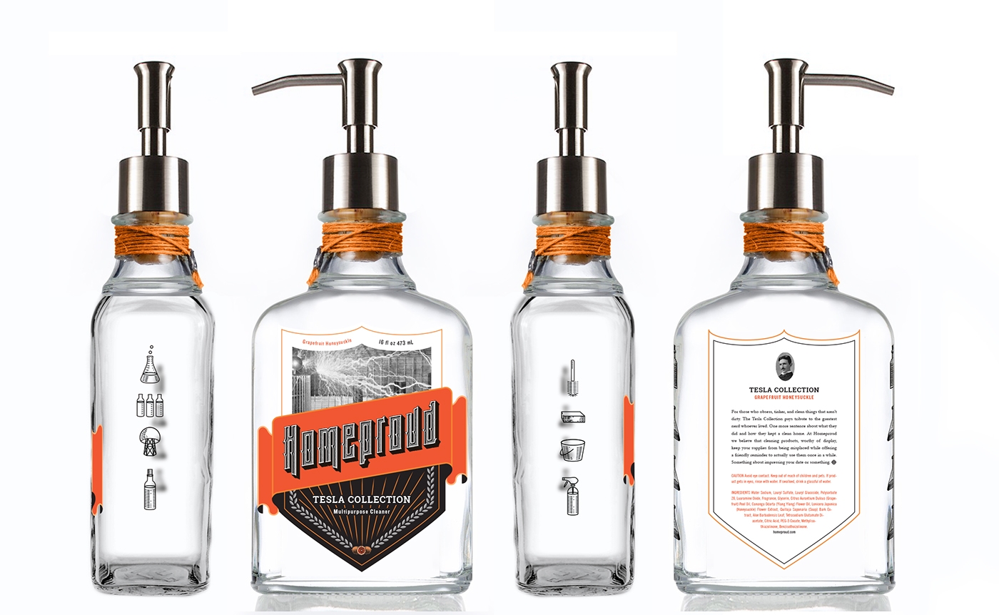 HI，man！ 男性豪華家庭護(hù)理用品品牌包裝設(shè)計(jì)