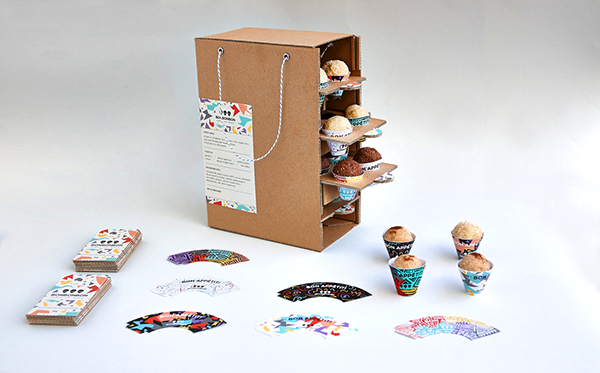 春季野餐食品椰子球巧克力包裝設計-石特設計，杭州包裝設計專家