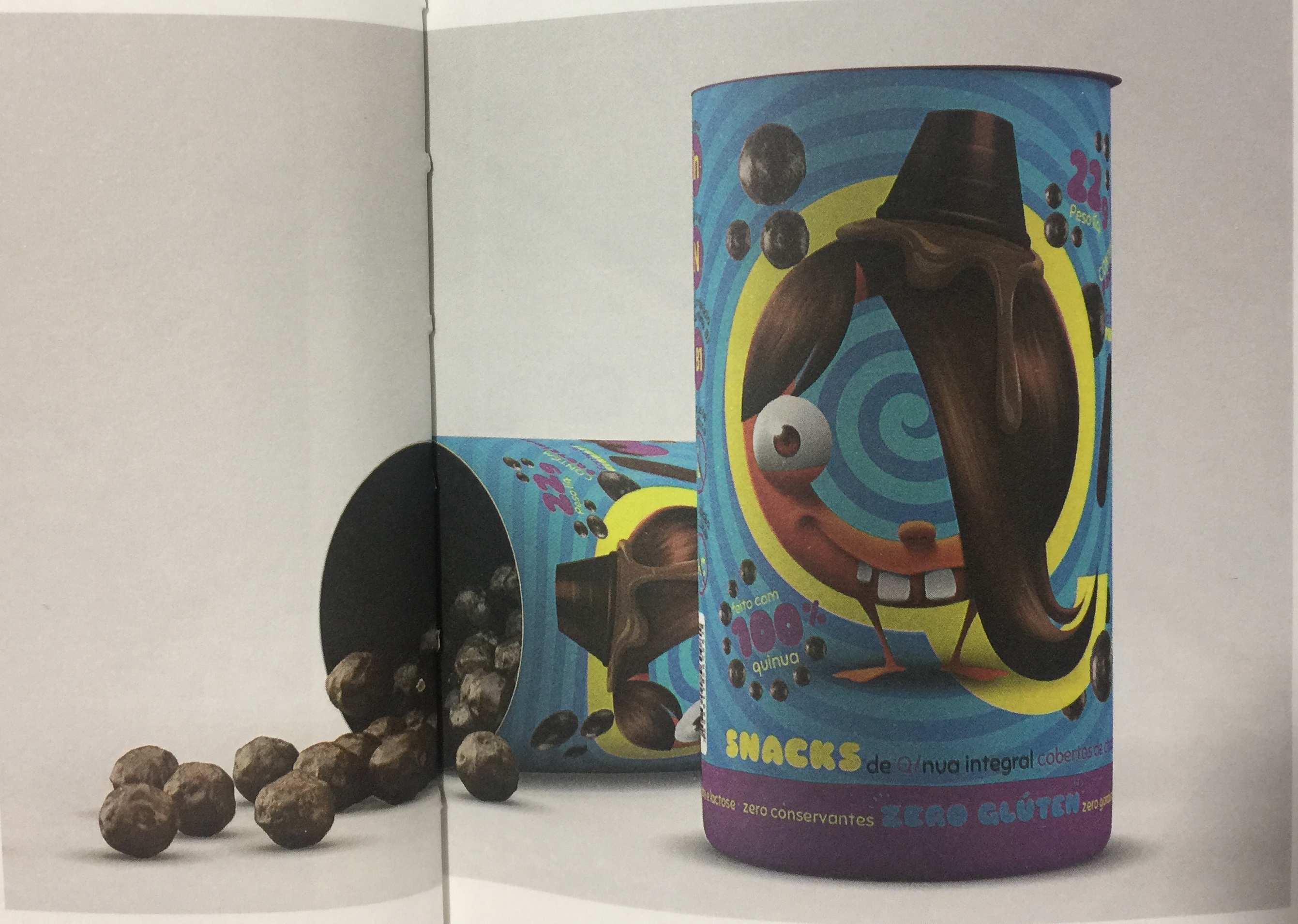 零食插畫包裝設計案例鑒賞