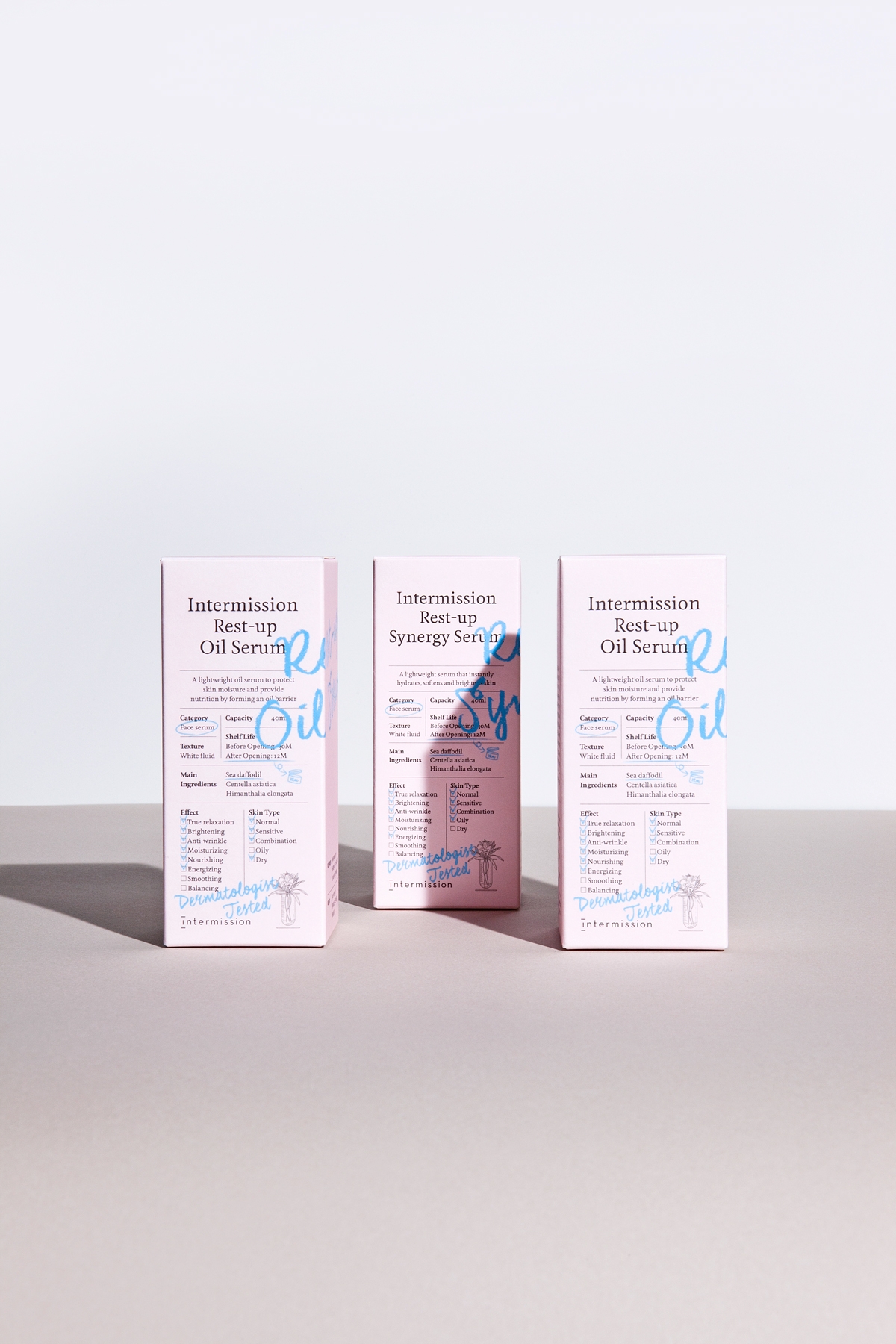 Intermission護(hù)膚化妝品品牌與產(chǎn)品包裝設(shè)計(jì)